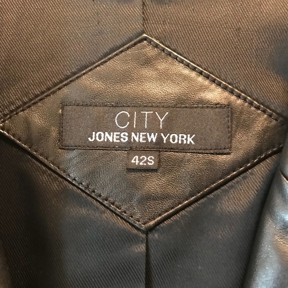 Men’s leather jacket - Picture 3 of 3